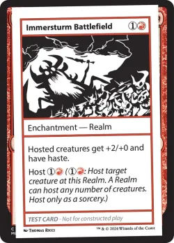 Immersturm Battlefield #564 · Magic: The Gathering