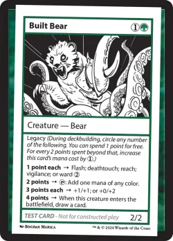 Built Bear #572 · Magic: The Gathering