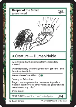 Keeper of the Crown // Coronation of the Wilds 「MB2/577」「EN」