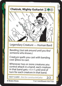 Chatzuk, Mighty Guitarist 「MB2/590」「EN」