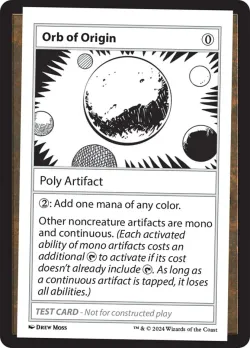 Orb of Origin 「MB2/609」「EN」