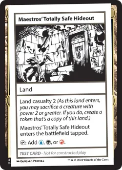 Maestros' Totally Safe Hideout 「MB2/615」「EN」