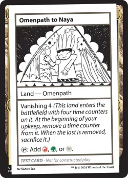 Omenpath to Naya 「MB2/616」「EN」