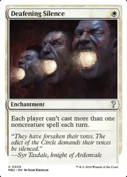 Deafening Silence #9 · Magic: The Gathering