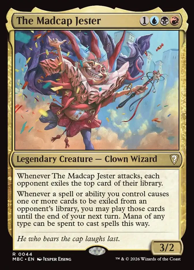 The Madcap Jester 「MBC/44」「EN」