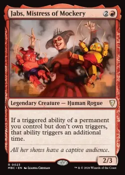Jabs, Mistress of Mockery #23 · Magic: The Gathering