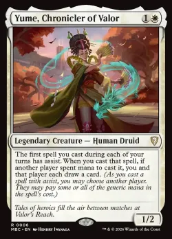 Yume, Chronicler of Valor #6 · Magic: The Gathering