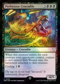 Perforator Crocodile 「MBC/66」「EN」