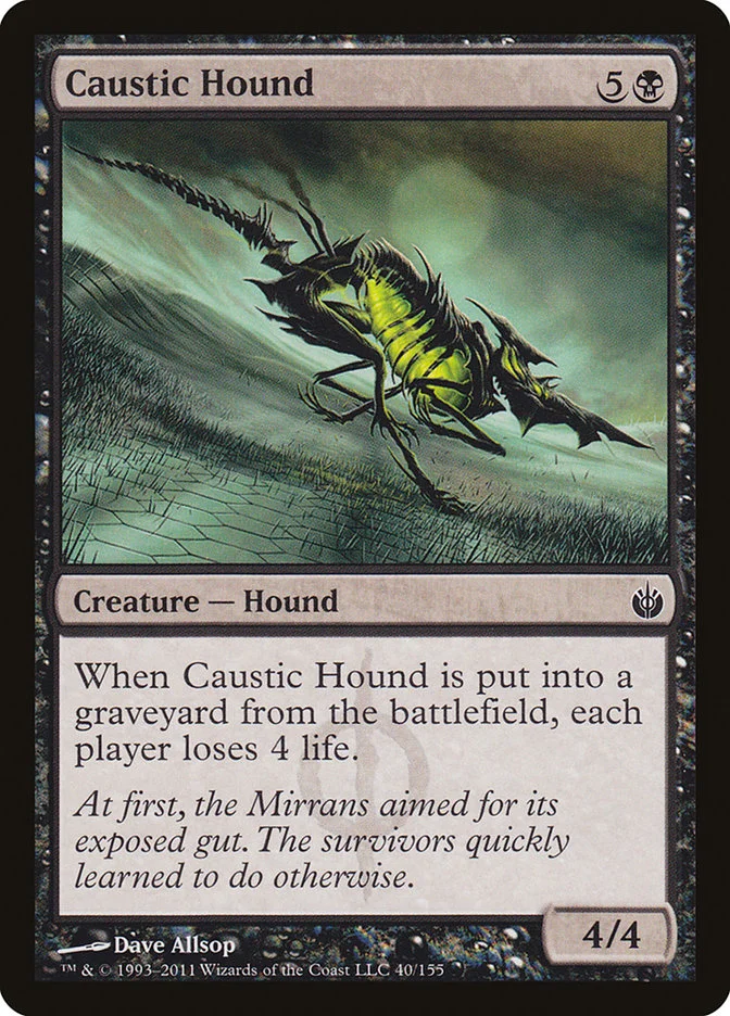 Caustic Hound 「MBS/40」「EN」