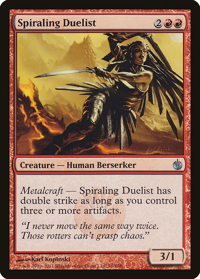 Spiraling Duelist 「MBS/76」「EN」