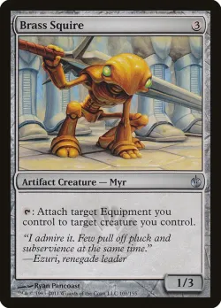 Brass Squire #101 · Magic: The Gathering