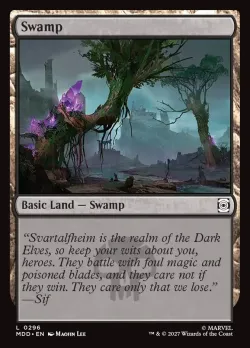 Swamp #296 · Magic: The Gathering