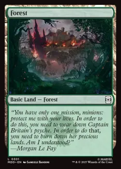 Forest #301 · Magic: The Gathering