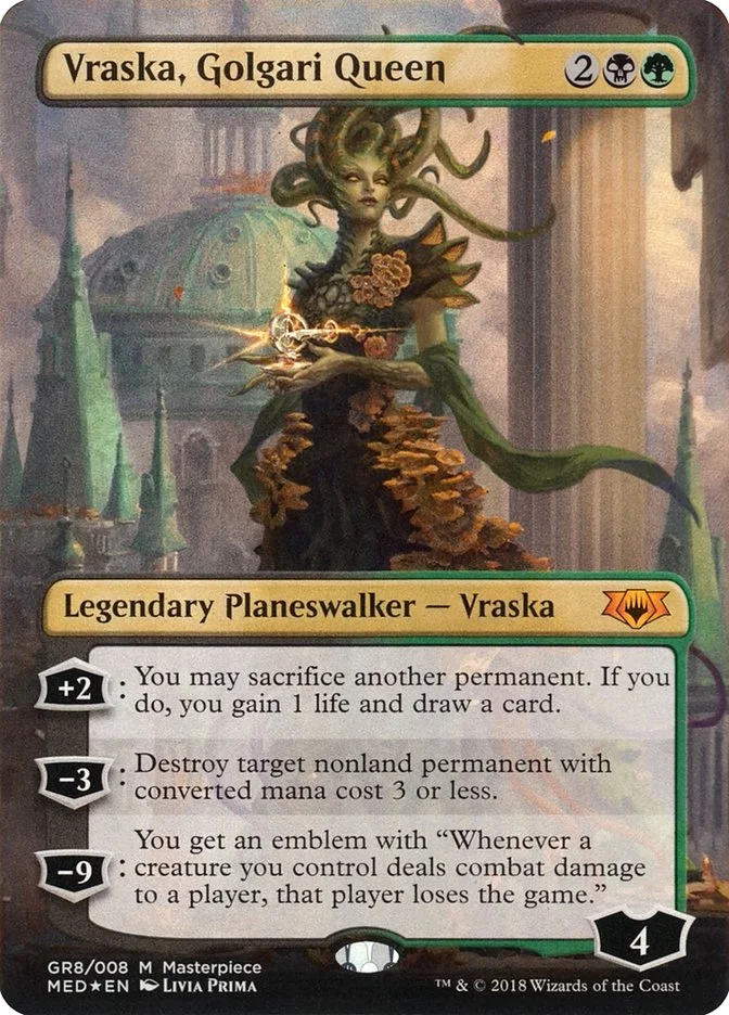 Vraska, Golgari Queen 「MED/GR8」「EN」