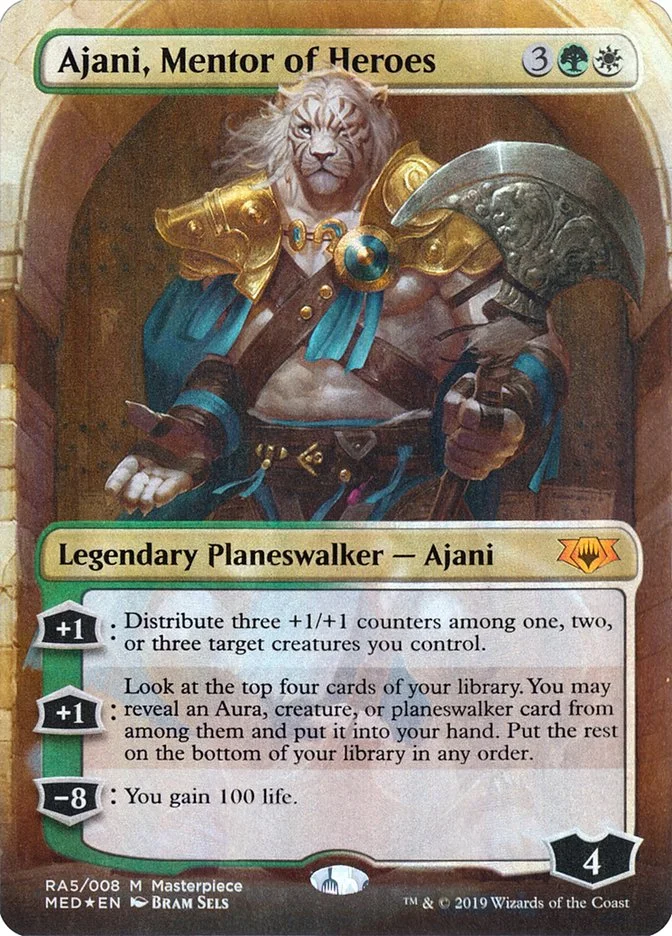 Ajani, Mentor of Heroes 「MED/RA5」「EN」