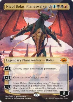 Nicol Bolas, Planeswalker 「MED/GR4」「EN」