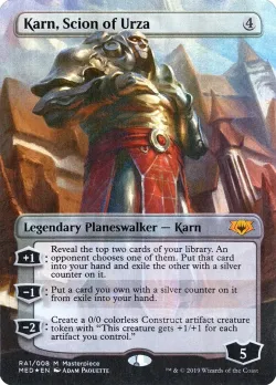 Karn, Scion of Urza 「MED/RA1」「EN」
