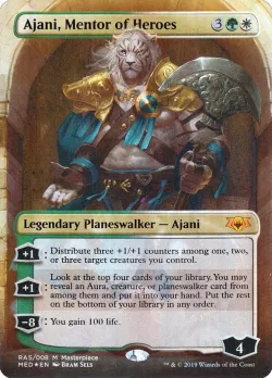 Ajani, Mentor of Heroes 「MED/RA5」「EN」