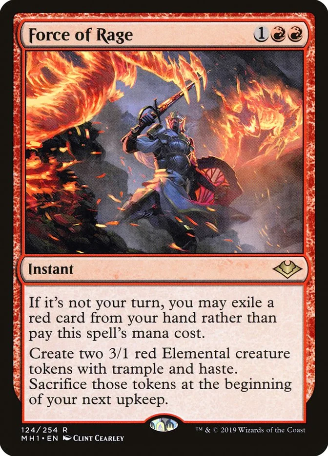 Force of Rage 「MH1/124」「EN」