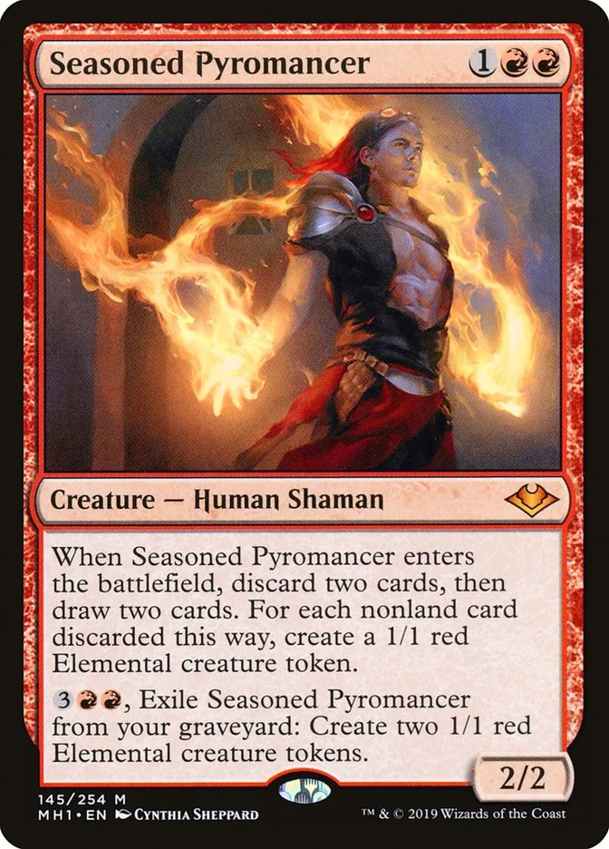 Seasoned Pyromancer 「MH1/145」「EN」