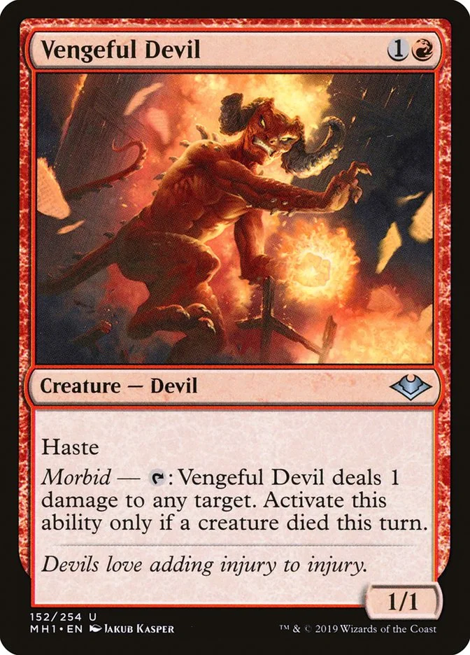 Vengeful Devil 「MH1/152」「EN」