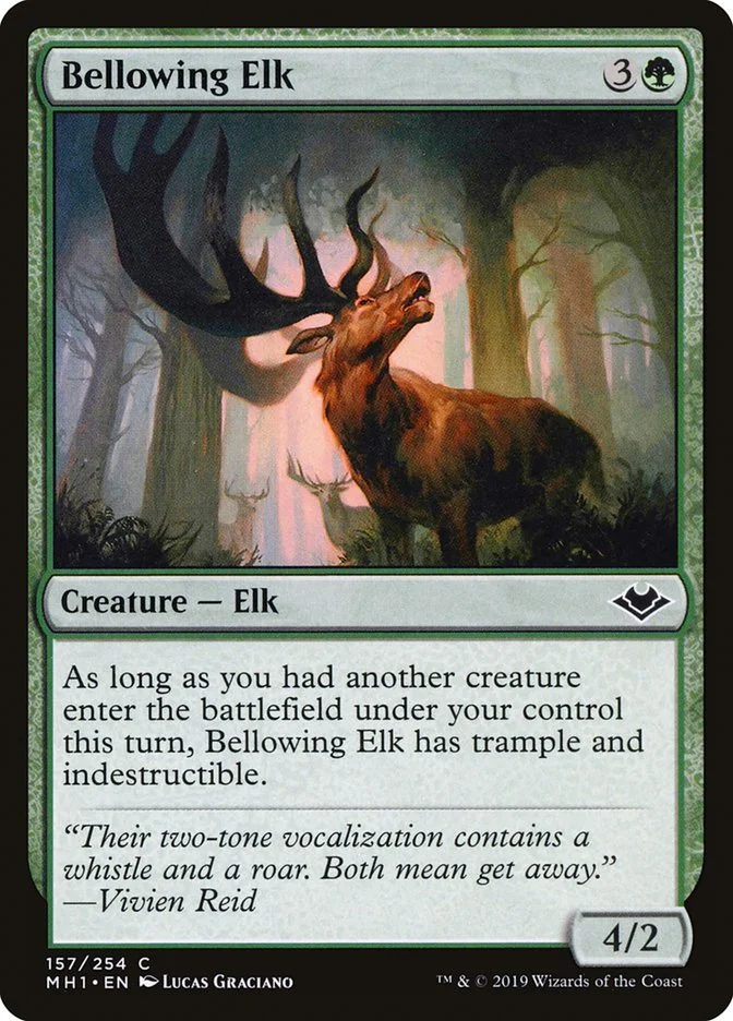 Bellowing Elk 「MH1/157」「EN」