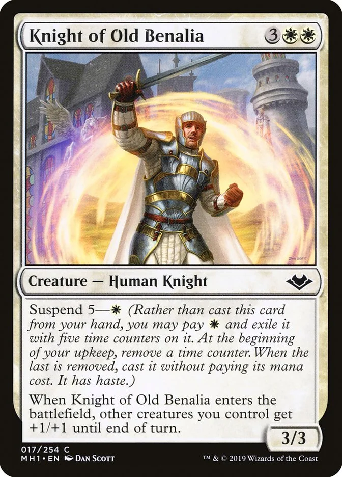 Knight of Old Benalia 「MH1/17」「EN」