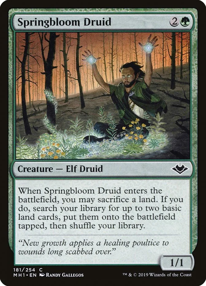 Springbloom Druid 「MH1/181」「EN」