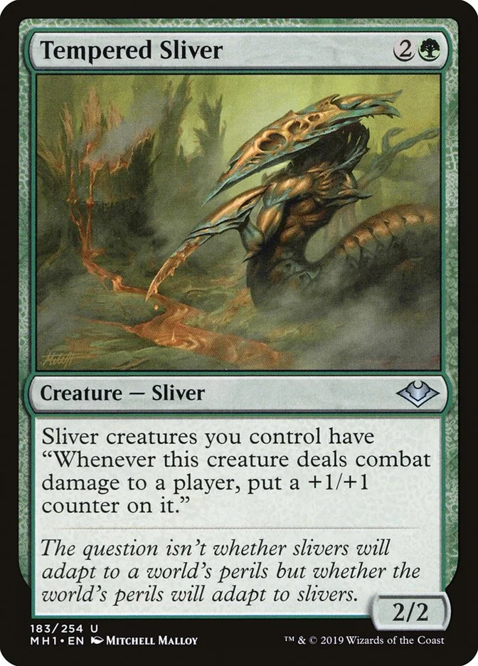 Tempered Sliver 「MH1/183」「EN」