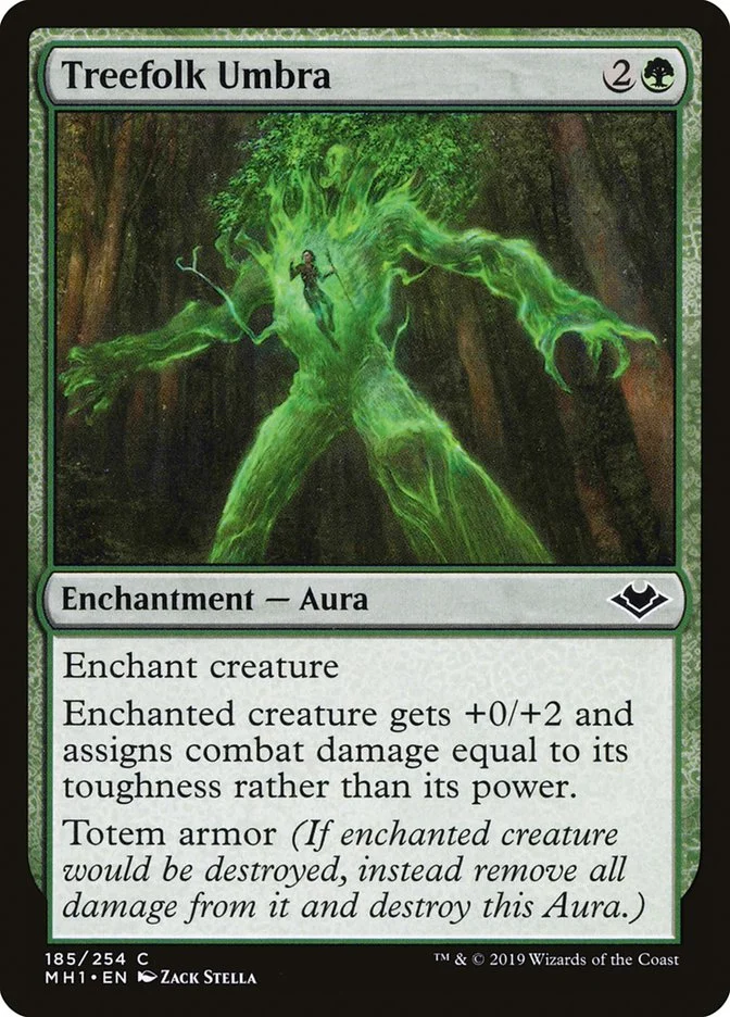 Treefolk Umbra 「MH1/185」「EN」