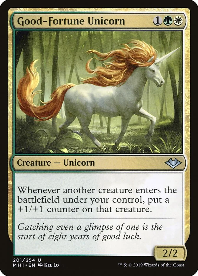 Good-Fortune Unicorn 「MH1/201」「EN」