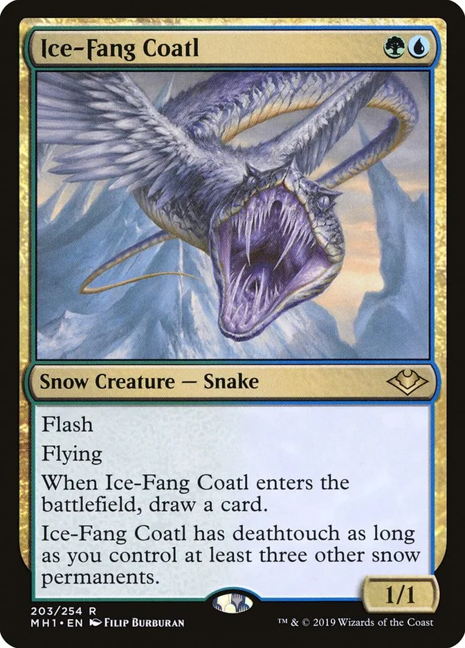 Ice-Fang Coatl 「MH1/203」「EN」