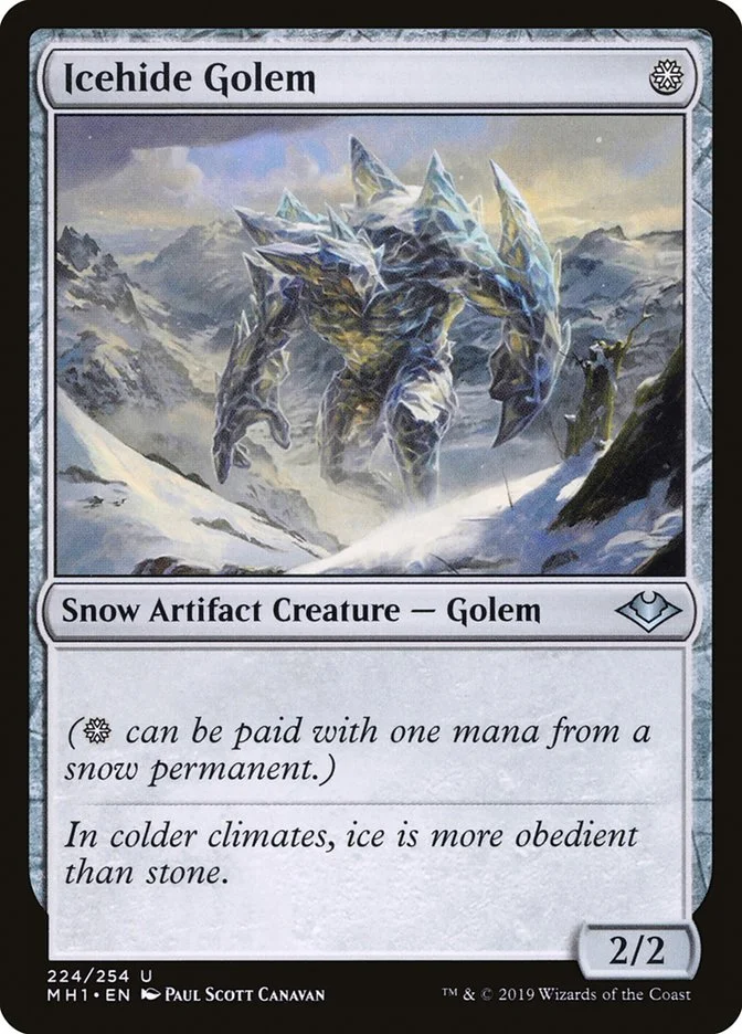 Icehide Golem 「MH1/224」「EN」