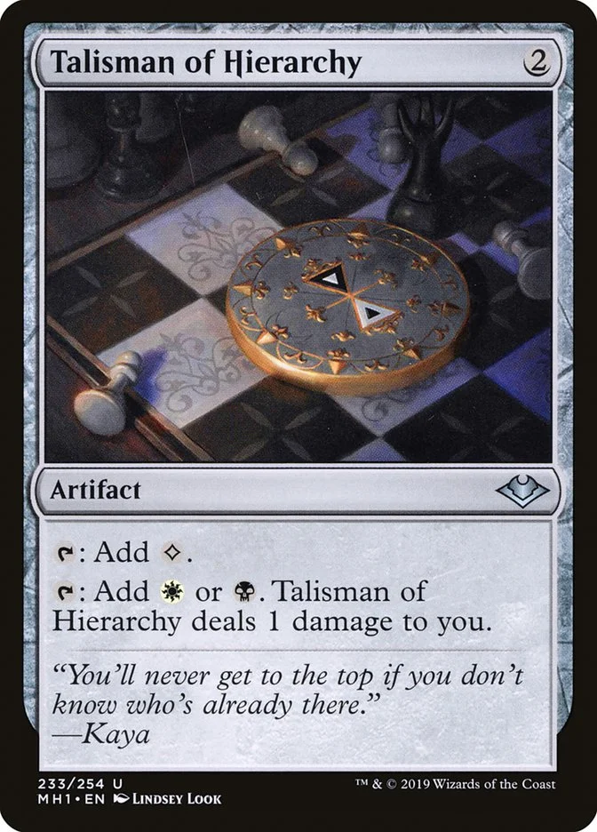 Talisman of Hierarchy 「MH1/233」「EN」