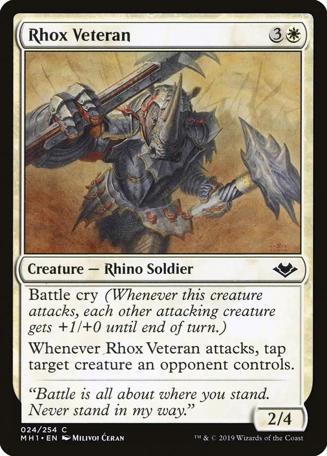 Rhox Veteran 「MH1/24」「EN」