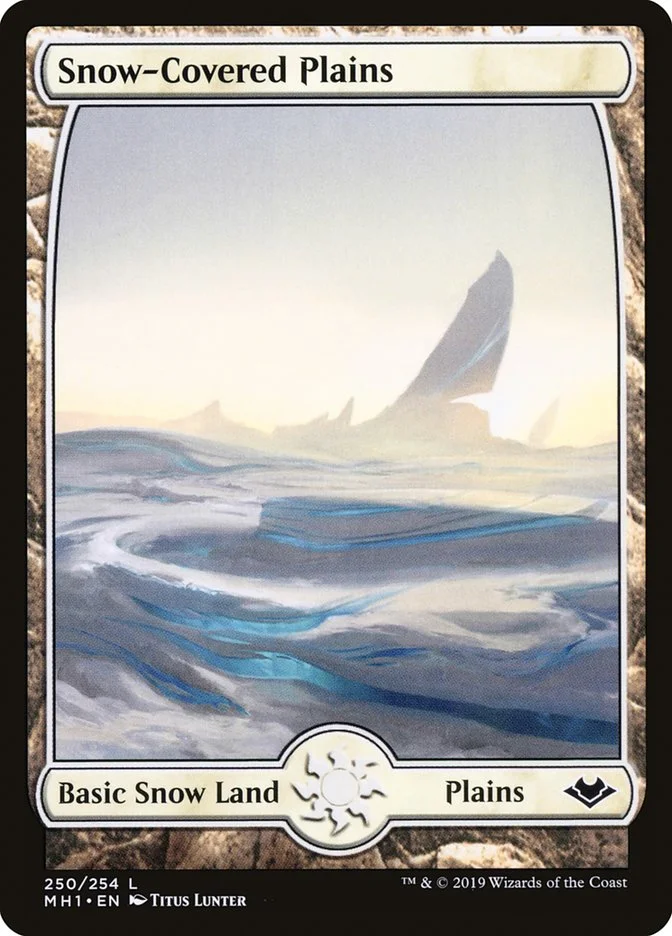 Snow-Covered Plains 「MH1/250」「EN」
