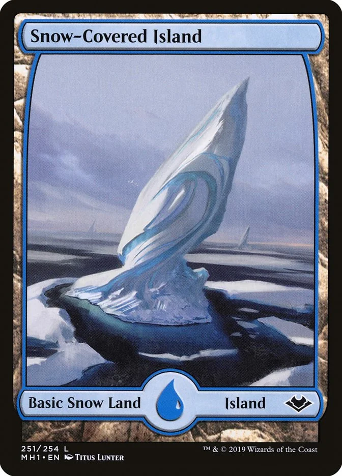 Snow-Covered Island 「MH1/251」「EN」