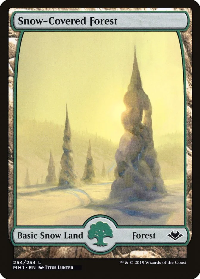 Snow-Covered Forest 「MH1/254」「EN」
