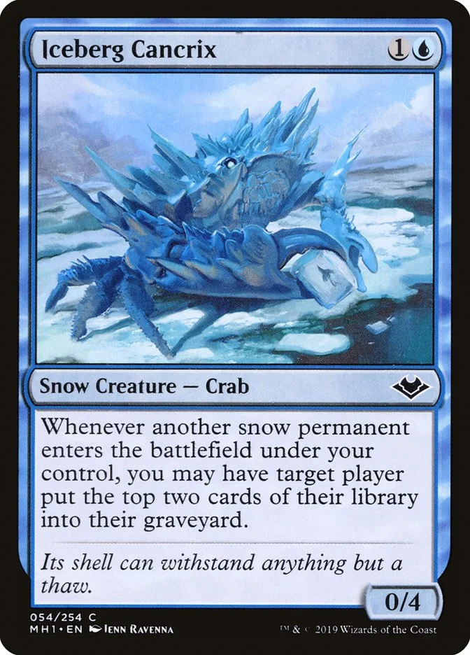 Iceberg Cancrix 「MH1/54」「EN」