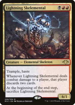Lightning Skelemental 「MH1/208」「EN」