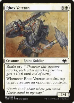 Rhox Veteran #24 · Magic: The Gathering