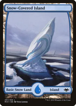 Snow-Covered Island 「MH1/251」「EN」