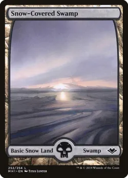 Snow-Covered Swamp 「MH1/252」「EN」