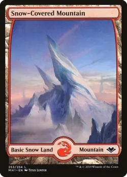 Snow-Covered Mountain 「MH1/253」「EN」