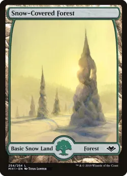 Snow-Covered Forest 「MH1/254」「EN」