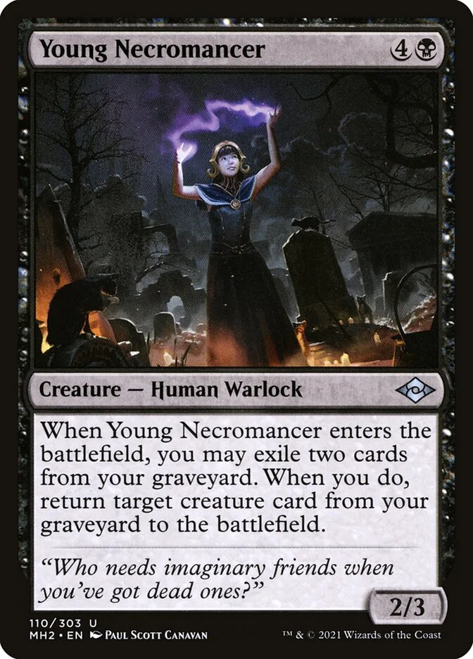 Young Necromancer 「MH2/110」「EN」