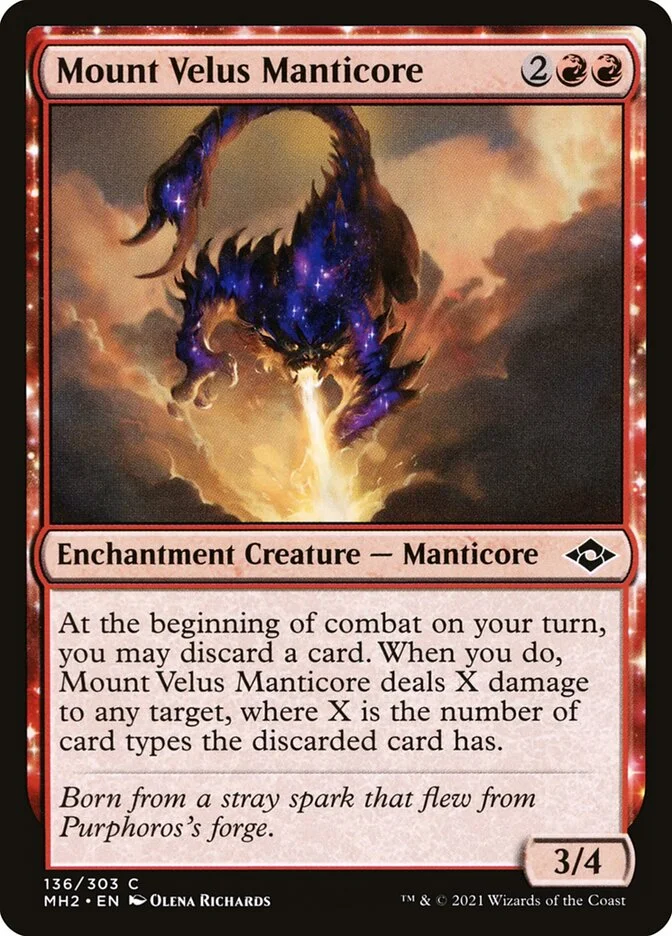 Mount Velus Manticore 「MH2/136」「EN」