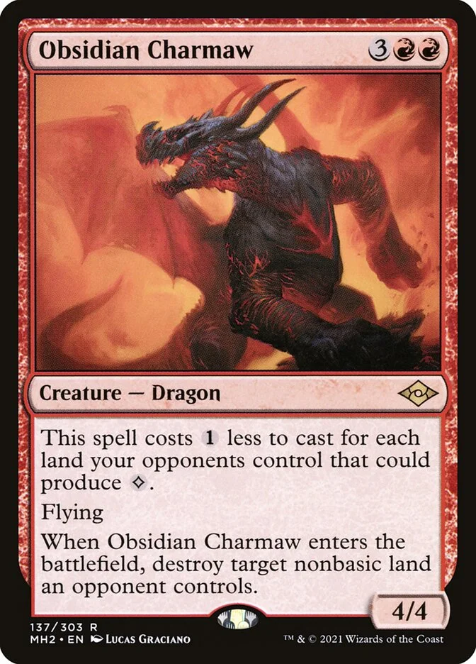 Obsidian Charmaw 「MH2/137」「EN」