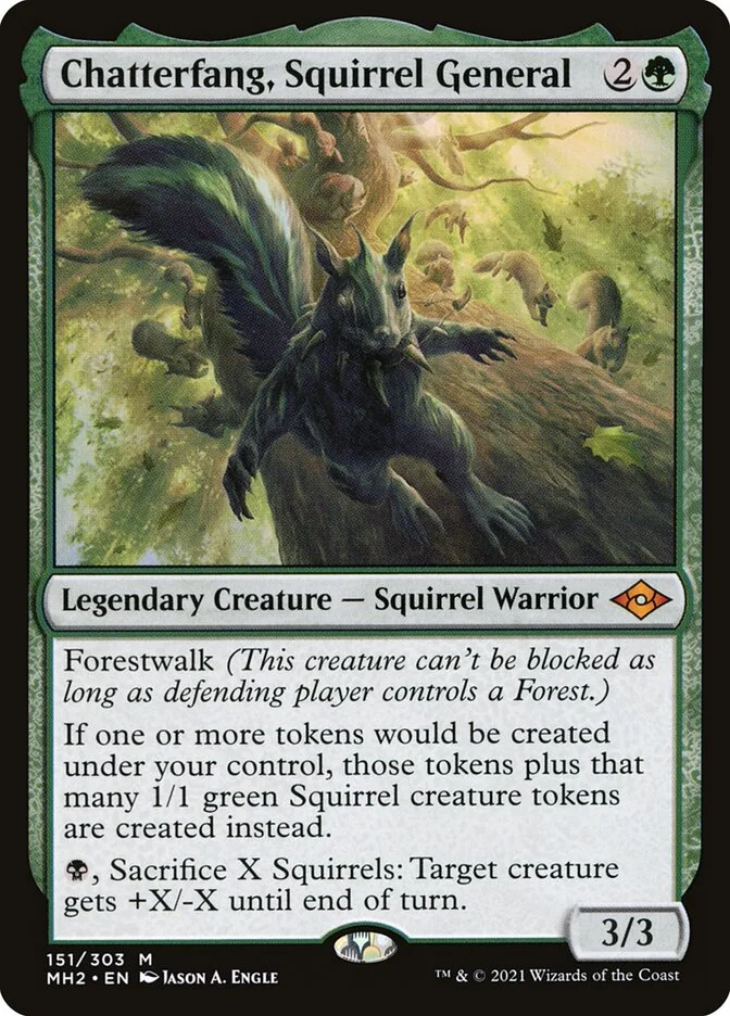 Chatterfang, Squirrel General 「MH2/151」「EN」