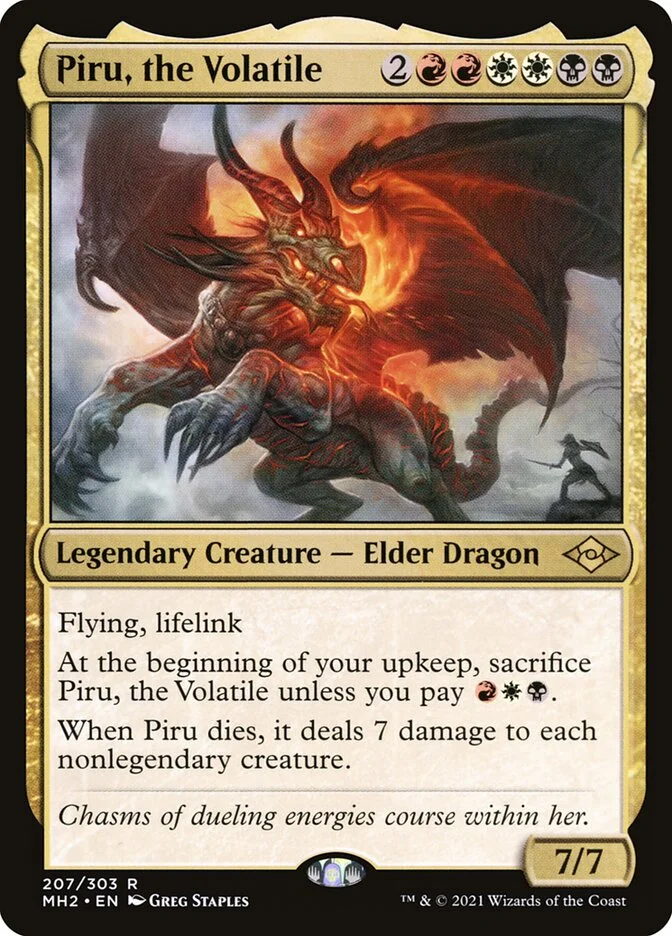 Piru, the Volatile 「MH2/207」「EN」
